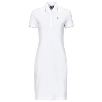 Emporio Armani EA7  ROBE POLO  Krátke šaty Biela