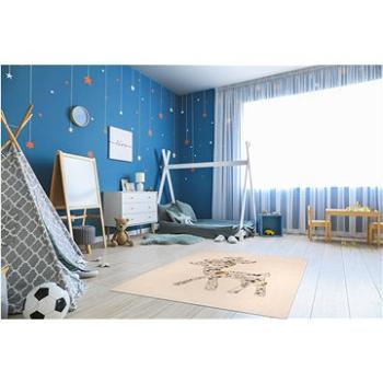 Detský kusový Vini 104171 Beige/Multicolor 120 × 170 cm (268321-83846)