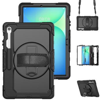 SOLID 360 Odolný obal pre Samsung Galaxy Tab S10 FE+ čierny