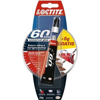 LOCTITE - 60 sekundové univerzálne lepidlo, 15 g (4015000433990)