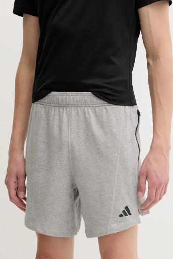 Tréningové šortky adidas Performance Designed for Training šedá farba, KB6966