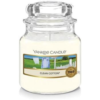 YANKEE CANDLE Classic malá Clean Cotton 104 g (5038580004458)