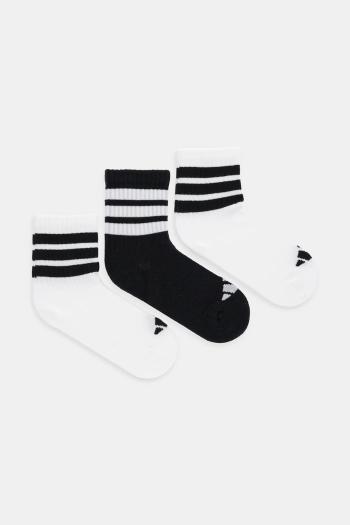 Detské ponožky adidas Performance 3-pak biela farba, JD1349