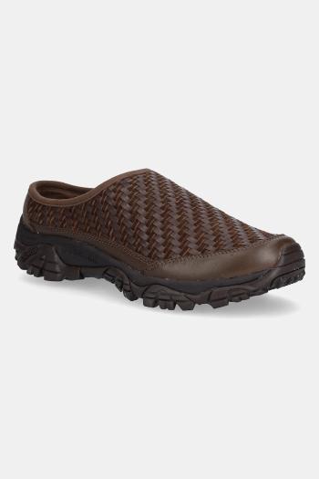 Šľapky Merrell 1TRL Moab 2 Slide Ltr Woven Se hnedá farba, J2032951