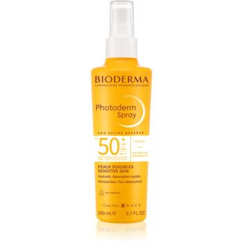 Bioderma Photoderm Sprej SPF 50+ ochranné opalovací mléko ve spreji SPF 50+ 200 ml