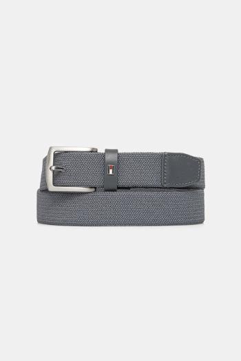 Opasok Tommy Hilfiger pánsky, šedá farba, AM0AM13354