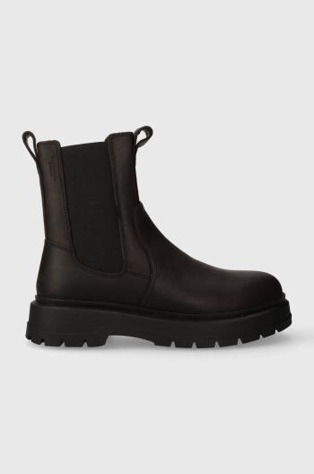 Semišové topánky chelsea Vagabond Shoemakers JEFF pánske, hnedá farba, 5274.009.31