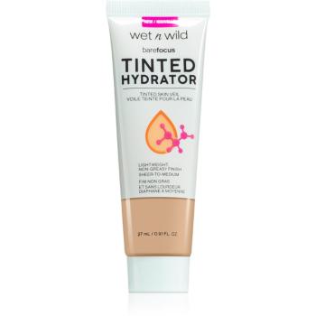 Wet n Wild Bare Focus Tinted Hydrator tónovaný fluid pre zjednotenie pleti odtieň Medium Tan 27 ml