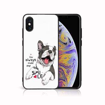 MY ART Ochranný kryt pre Apple iPhone X / XS SMILE (189)