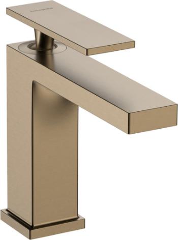 Umývadlová batéria Hansgrohe Tecturis E bez výpuste kartáčovaný bronz 73011140