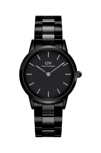 Hodinky Daniel Wellington dámske, čierna farba