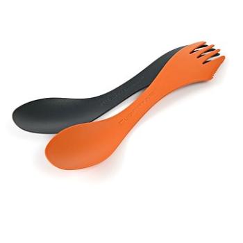 Light My Fire Spork medium 2-pack rustyorange/slatyblack (7331423012718)