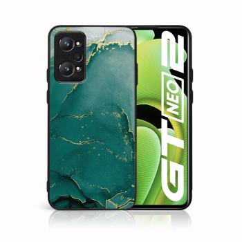 MY ART Ochranný obal Realme GT Neo2 5G -GREEN MARBLE (145)