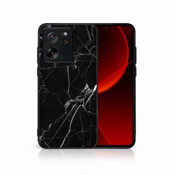 MY ART Ochranný kryt pre Xiaomi 13T/ 13T Pro BLACK MARBLE (142)