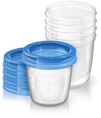 PHILIPS AVENT VIA Poháriky s viečkom 180 ml 5 ks