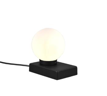 Stolová lampa Trio Davi Ii čierna 590100132