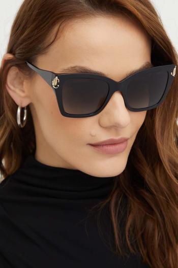Slnečné okuliare Jimmy Choo dámske, čierna farba, 0JC5012,