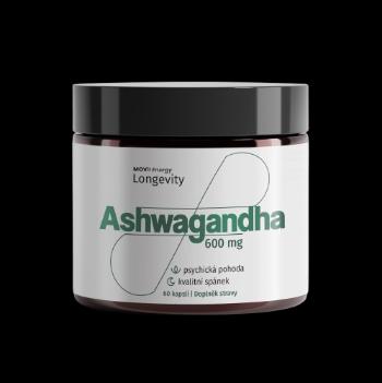 MOVIT ENERGY LONGEVITY - Ashwagandha 600 mg, 5% withanolidov, 60 kapsúl