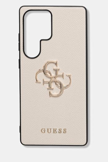 Puzdro na mobil Guess Samsung Galaxy S25 Ultra béžová farba, GUHCS25LPGT4MBE