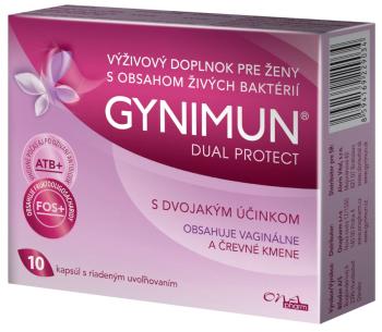 GYNIMUN DUAL PROTECT s riadeným uvoľňovaním 10 kapslí