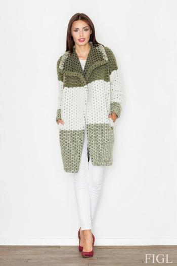 Dámsky kabát M507 olive