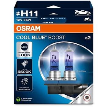 OSRAM Cool Blue Boost H11,12 V, 75 W, PGJ19-2 Duobox (62211CBB-HCB)