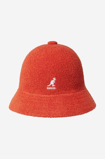 Klobúk Kangol Bermuda Casual 0397BC.CHERRY-CHERR.GLOW, červená farba