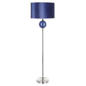 ArtFir Stojaca lampa IRIS 01 | tmavomodrá 46 x 157 cm