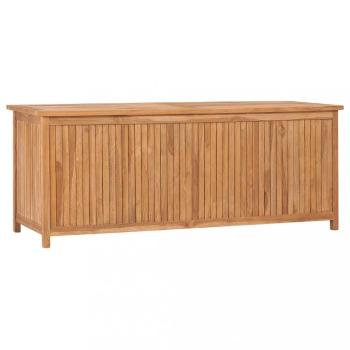 Záhradný úložný box teak Dekorhome 150 cm