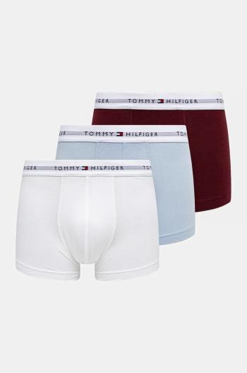 Boxerky Tommy Hilfiger 3-pak pánske, biela farba, UM0UM02761