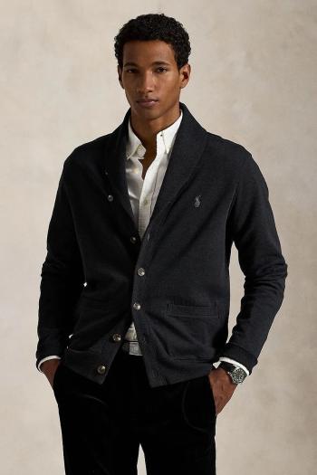 Kardigán Polo Ralph Lauren šedá farba, 710877008