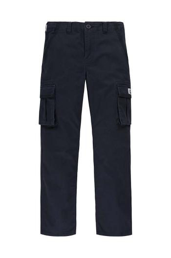 Detské nohavice Levi's TRADITIONAL CARGO čierna farba, jednofarebné, 8EL211