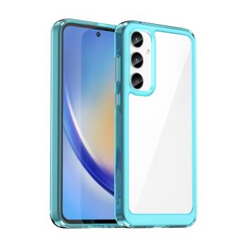 CRYSTAL Ochranný kryt pre Samsung Galaxy A55 5G tyrkysový