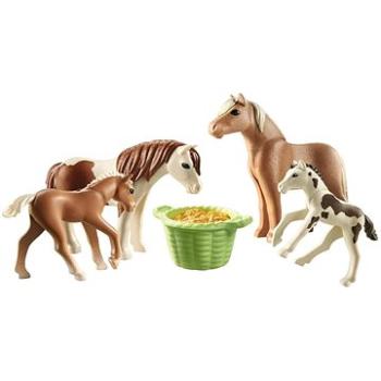 Playmobil 2.Islandské pony s hŕbami (4008789710000)