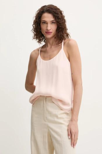 Top Twinset dámska, béžová farba, jednofarebná, 251TP2650