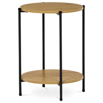Odkladací stolík Autronic 44x56 cm prírodná MDF CT-G1005 OAK