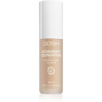 Gosh Hydramatt ľahký hydratačný make-up s matným efektom odtieň 010N Light Dark 30 ml