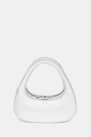 Kabelka Coperni Mirrored Baguette Swipe strieborná farba, COPBA04F6005
