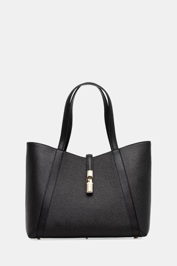 Kožená kabelka Furla čierna farba, WB01788.BX3353.O6000