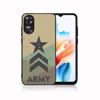 MY ART Ochranný kryt pre Oppo A38 ARMY (236)