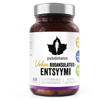 PUHDISTAMO Super digestive enzymes 60 kapsúl