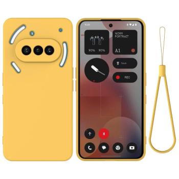 RUBBER Ochranný obal pre Nothing Phone (3a) žltý