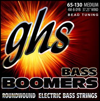 GHS 3045-4-M-B-DY Boomers Struny pre basgitaru