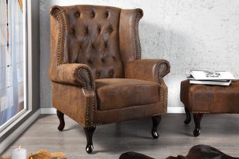 Chesterfield kreslo MIDAS Dekorhome