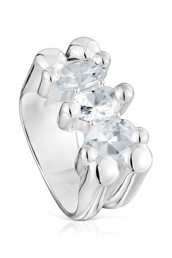 Strieborný prsteň Tous 12 Bold Bear Gem 1004228112