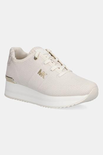 Tenisky MICHAEL Michael Kors Monique béžová farba, 43F2MQFSAD.141