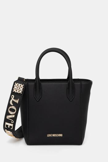 Kabelka Love Moschino čierna farba, JC4277PP0MKI0000