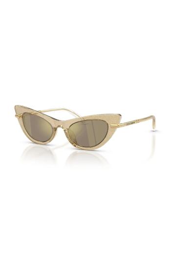 Detské slnečné okuliare Dolce & Gabbana zlatá farba, 0DX4008