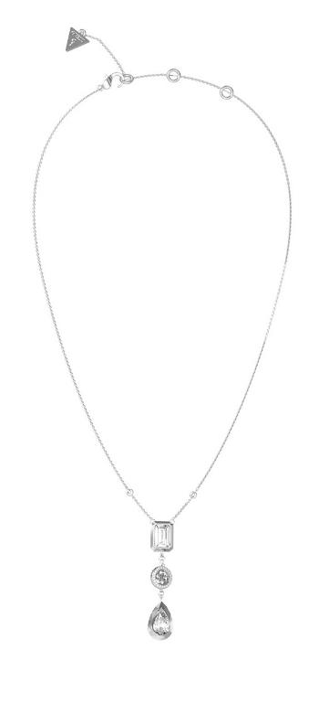 Guess Elegantný oceľový náhrdelník 4G Light JUBN05234JWRHT/U