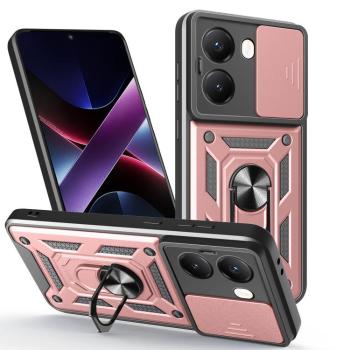 RING CAMERA Kryt s držiakom pre Xiaomi Poco X7 Pro ružový